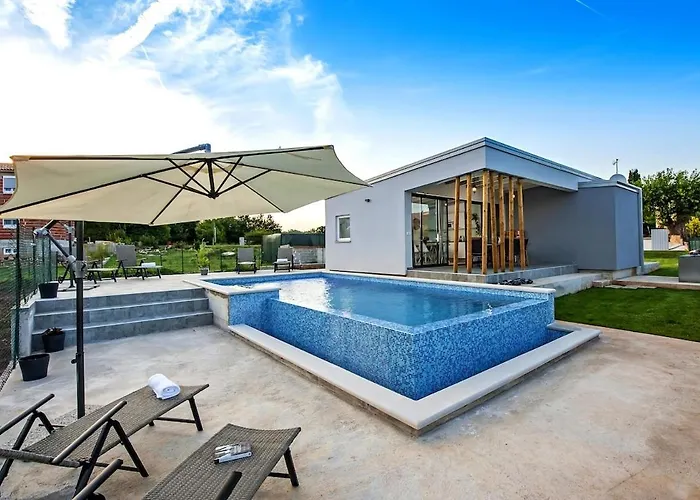Mare, Istra, Relaxation, Private Pool, Bbq فيلة Segotici